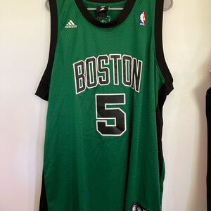 VTG NBA Adidas Boston Celtics Kevin Garnett Jersey 5 Men XL